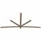 Ekena Millwork Alberta Smooth Timber Gable Bracket, Douglas Fir, 108"W x 54"H x 1 1/2"D x 3 1/2"F, 12/12 Pitch GBW108X54X0204ALB00SDF - alternate 2
